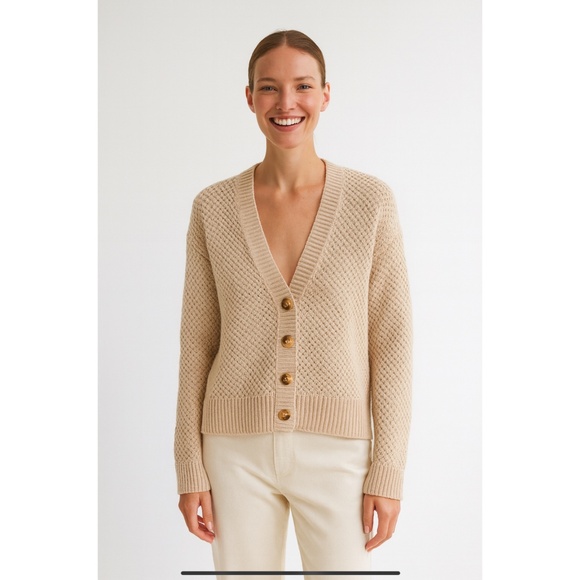 J MCLAUGHLIN TABITHA CARDIGAN SWEATER BUTTON FRONT OPEN...